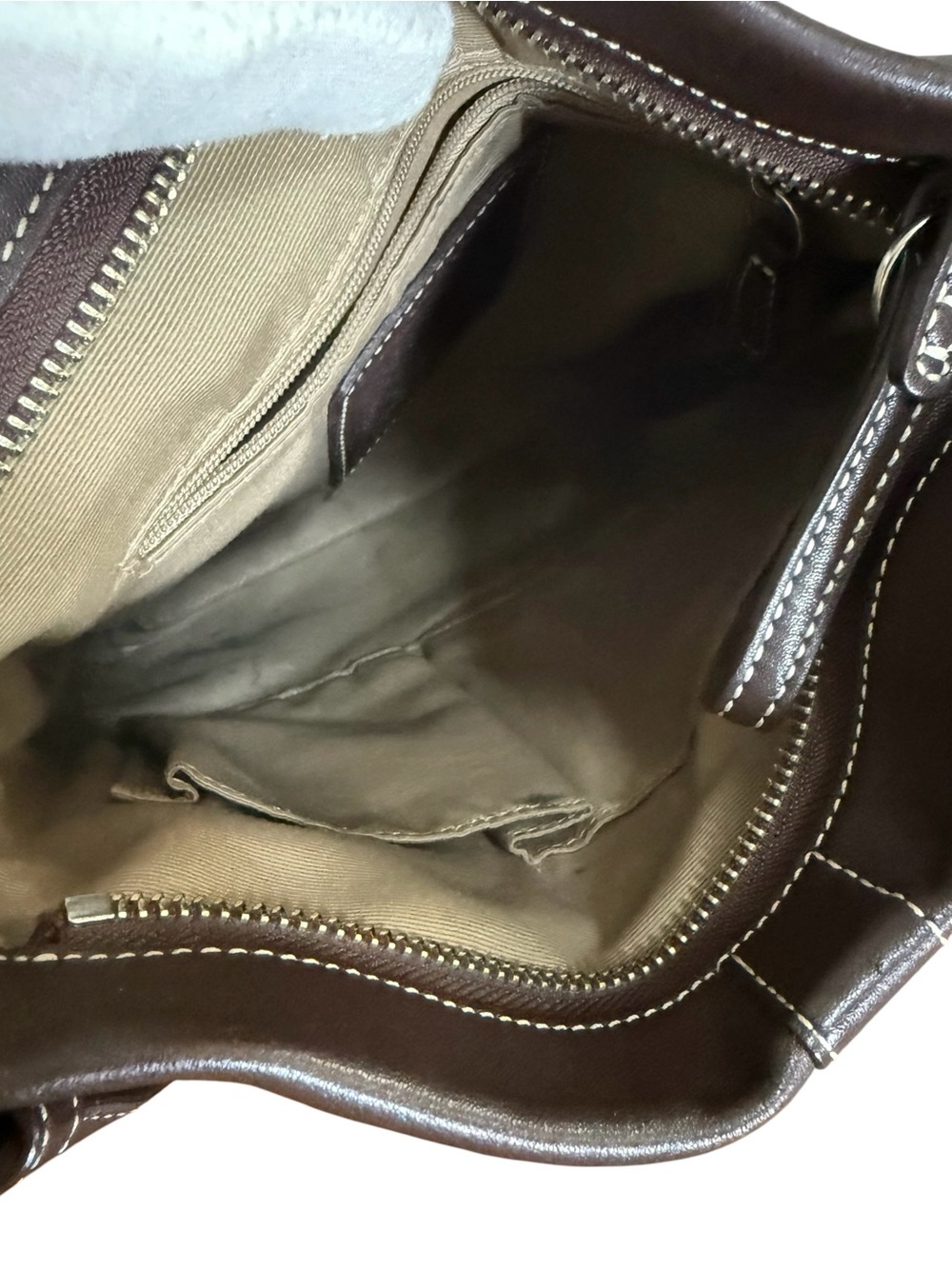 Authentic Coach Vintage Soho Dark Brown Leather Y2K Shoulder Bag! EUC!! - Picture 9 of 11